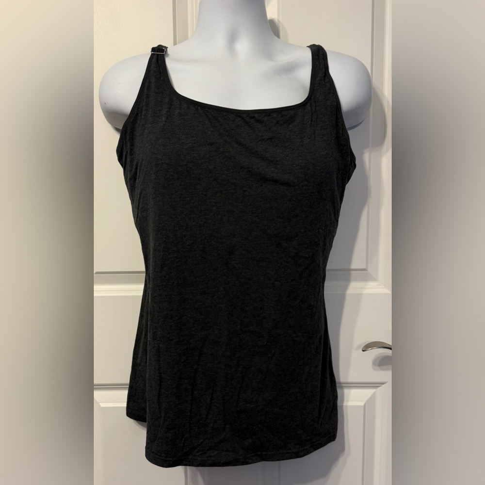 Women's Dark Charcoal Tank Top